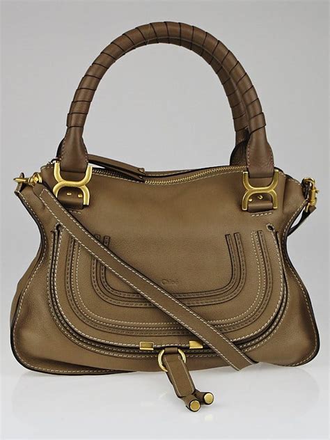 chloe marcie satchel nut|chloe marcie medium leather satchel.